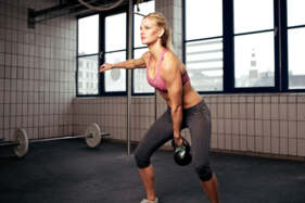 szálkásítás, kettlebell