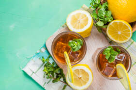 jeges tea, ital, jég