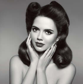 Victory Rolls frizura