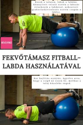 FEKVŐTÁMASZ FITBALL-LABDA HASZNÁLATÁVAL