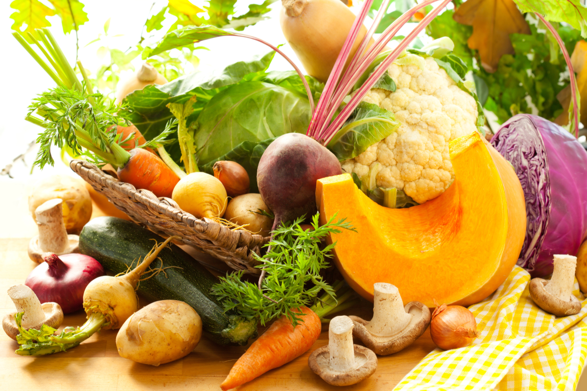 őszi diéta, őszi zöldségek, őszi gyümölcsök