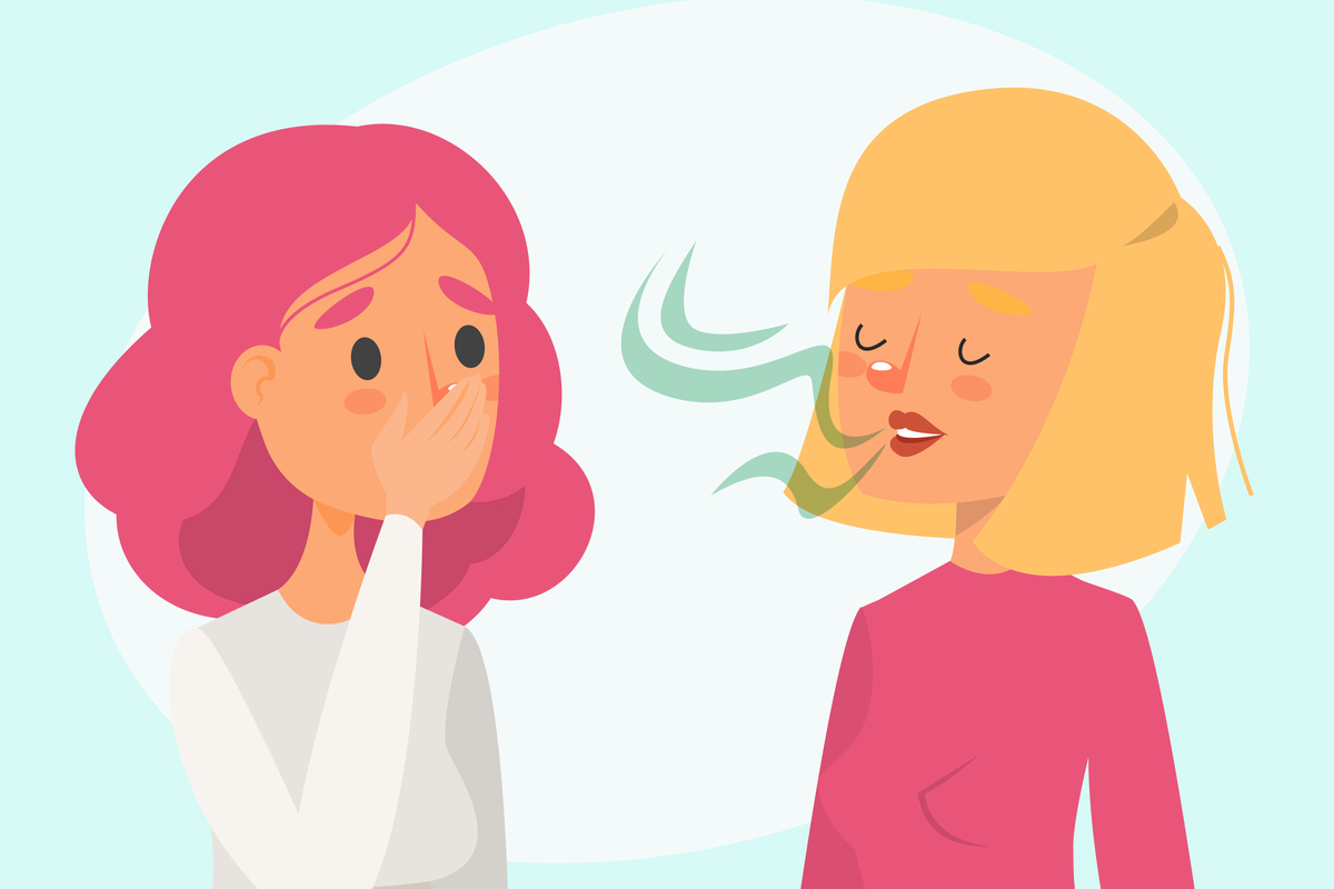 a szájszárazság rossz leheletet okoz enterobiosis az arcon