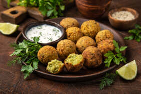 falafel street food
