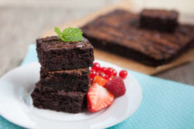 édesburgonyás brownie