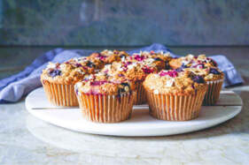 zabpelyhes muffin, egészséges muffin