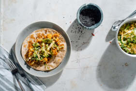 karfiol gomba taco