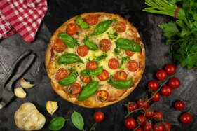 diétás pizza, pizza