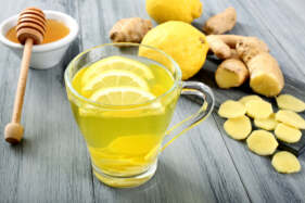 immunerősítő ital, gyömbér, tea