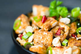 vegetáriánus recept, tofu