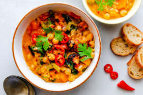 sütőtökös curry