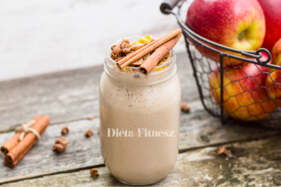 almás smoothie, reggeli